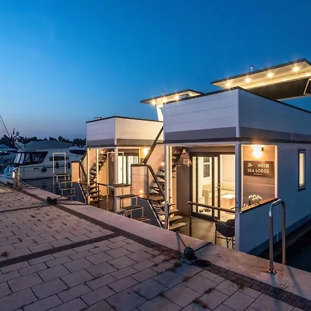 Botel Stylish Houseboat By The Sea In Novigrad Novigrad Istria