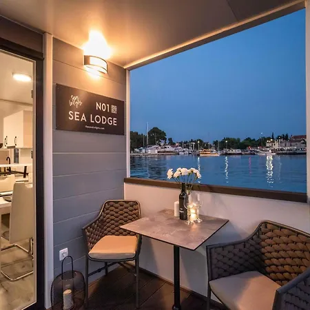 Stylish Houseboat By The Sea In Novigrad Botel Novigrad Istria